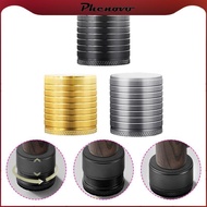 [Phenovo] 4x Furniture Risers Aluminum Alloy Round 4.3cm to 7.5cm Height Adjustable Feet