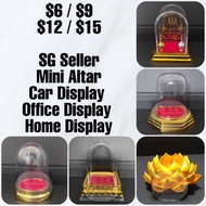 [Thai Amulet Mini Altar Display Case] *MANY DESIGNS* 泰国佛牌展示壳 Mini Altar Home / Office / Car Display Set