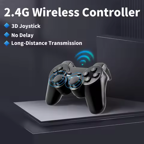 Wireless Controller for PC Gamepad for PS2 Mobile Game Joystick For PC/Android TV/Smart TV Box 2.4G 