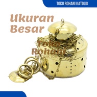 WIRUK PLAT - PENDUPAAN KATOLIK / WIRUK DAN NAVIKULA / PERLATAN MISA / PERLENGKAPAN IBADAH