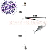 PERAMBUT SENANGIN DAN LAIN2 SATU MATA TANPA MATA KAIL  40LB (MATA KAIL BOLEH PASANG DAN BUKA)