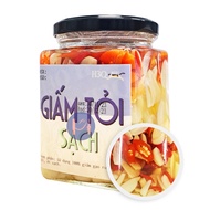 Fresh Field Rice Vinegar Soaked in Garlic and Chili NO ADDITIVES H3Q Miki Glass Jar 250ml