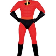 HM1083 MR INCREDIBLE Cosplay Muscle Padded Costume for Adults Superman Family movie