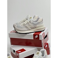 [Ready stock] 574 New Balance shoes 2023 Gray White, New Balance 574 legacy ivory NB 574 New Balance