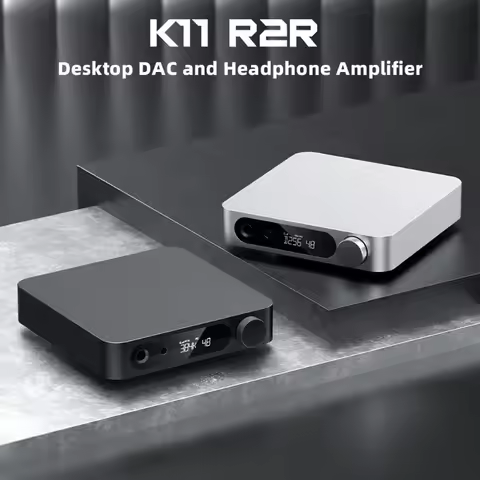 2025 hot sale K11 R2R DAC and Headphone Amplifier for Home Audio or PC, 6.35mm and Balanced 4.4mm, R