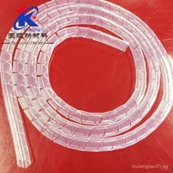 Direct sale of flame-retardant, fire-resistant, colored Teflon spiral tubing/Transparent FEP Winding