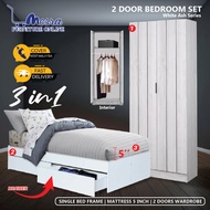MESRA-2 Door Bedroom Set