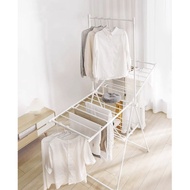 Clothes Drying Rack Floor Standing Foldable Clothes Drying Rack Multifunctional Indoor Balcony Laund