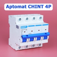 Aptomat CHINT 4P (NXB-63) bộ ngắt mạch CB tép 16A 32A 63A MCB AC 4Pha