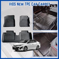 TPE Carpet Vios 2019-2022 MAGIC MAT 5D Car Mat Karpet Kereta