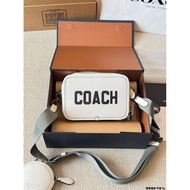 Coach New Style Cowhide Charter Camera Bag Shoulder Messenger Bag