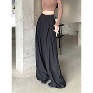 Velin M-5XL High-Waist Loose Fit Suit Pants for Plus Size Women