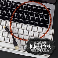 IQUNIX F96 typec 鍵盤線 蛇皮網尼龍蛇彩色高品質 機械鍵盤線
