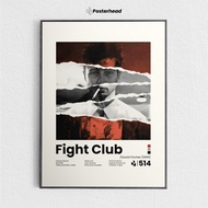 Movie Poster - Fight Club - Frameblock - Posterhead