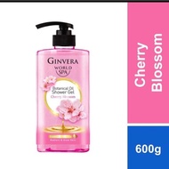 Ginvera World Spa Botanical Oil Shower Gel 600ml Cherry Blossom