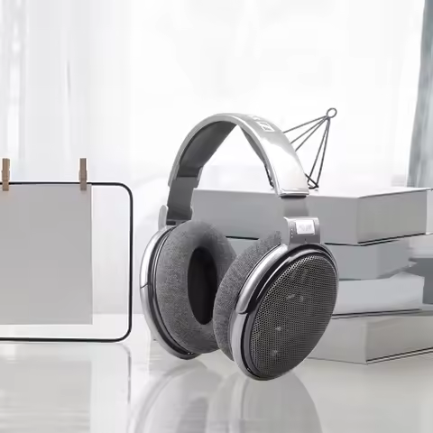 Replacement Upgraded Velour Fabric comfort earpads Suitable for Sennheiser HD650/HD600/HD660S/HD545/