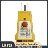 Us Plug Electric Outlet Tester Plug-In-GFCI Checker Grounding& Receptacle Circuit Tester Outlet Test