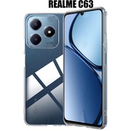 Realme C63 SoftCase Airbag Clear Casing