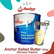 Anchor Salted Butter (Repack) 250Gr / Anchor Butter / Mentega Anchor