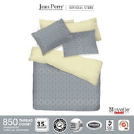 bedsheet Novelle Pure Cotton Queen 4-IN-1 Fitted Bedsheet Set - 850 Threadcount (35cm)