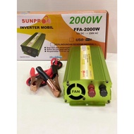 Power Inverter Sunpro FFA 2000 Watt 12 DC - 230V AC Converts DC Current to AC Power Inverter Prices 