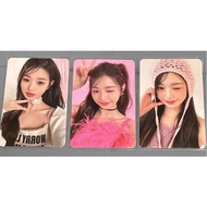 AMUSE IVE Jang Wonyoung WONYOUNG photo card 1SET(3PCS)