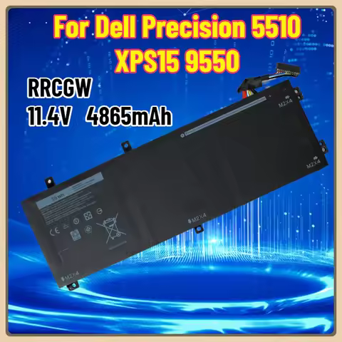 11.4V 8300mAh RRCGW notebook battery suitable for Dell Precision 5510 XPS15 9550
