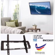 32'- 65’Inch TV Bracket Tilt Wall Mount Made in Malaysia (BM3265TL)