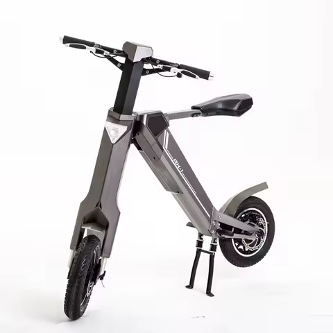Chanson Ak1 mini small Electric bicycle 48v8a Speed 25 Range of 30km Support automatic folding E bik