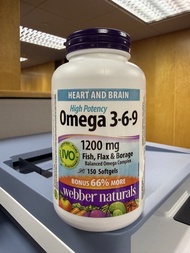 Webber naturals Omega 3-6-9