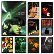 Karya Seni Dinding Retro Klasik Fallen Angels (1995) Siri Wong Kar Wai Cetakan Poster Filem Kanvas H
