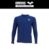 ARENA เสื้อว่ายน้ำ Rash guard ผู้ชายแขนยาวมีซิป AO8M19