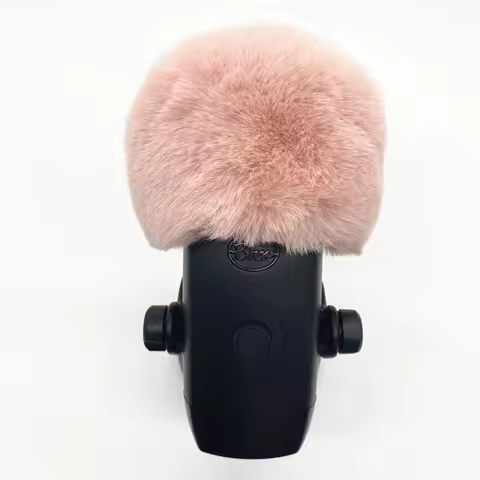 Blue Mantis Dead Cat Outdoor Artifical Furry Windscreen Microphone for Blue Yeti X With Sponge Mic C
