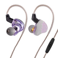 KBEAR Rosefinch Wired IEM Earbuds 10mm Driver HiFi Monitor Headphones with Mic 3.5mm 2PIN-Z for Live