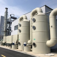 Horizontal Exhaust Gas Treatment Vertical Spray Tower Washing Tower Desulfurization Tower Spray Towe