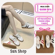 Women's Sports Shoes Flat Sole 2 Lines 3cm Sole Comfortable Wear Women's Fashion Easy to Coordinate 