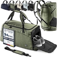 Gym Bag Gym Bag Travel Bag 40L / 60L | Training Bag with Backpack Function Shoe Compartment Wet Clot