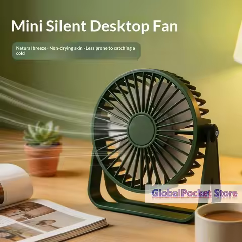 [TG823]1 Set Portable Office USB Quiet Cooling Fans Mini USB Desktop Fan Suitable For Student Dormit