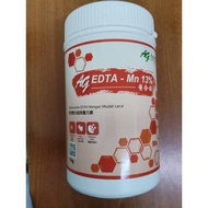AG EDTA - MN 13% 1KG MENGANDUNGI KANDUNGGAN MANGAN YANG BERLARUT AIR UNTUK SISTEM FERTIGASI