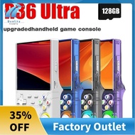 R36 Ultra Retro Handheld Video Game Console 4.0 Inch Screen 128GB 20000+ Games 3D Joystick Linux Por