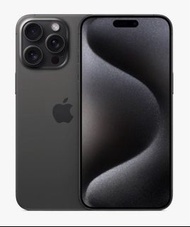 iPhone 15 pro max 512 黑/藍色