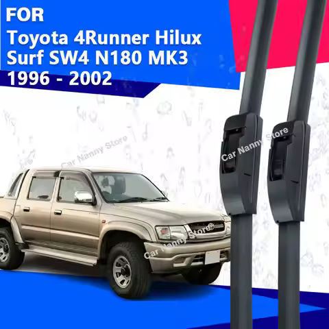 Front Windshield Windscreen Blades for Toyota 4Runner Hilux Surf SW4 N180 MK3 1996 - 2002 Car Wipers