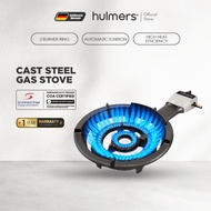 Hulmers LPG Cast Steel Gas Stove (Auto) HM-S30A | Dapur Gas Keluli Tuang LPG (Auto) HM-S30A
