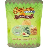 California Creamy On the Go Nacho Chips Guacamole Style Dip Chips 291g