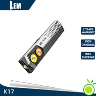 LEM K17 Flashlight - High-Power Rechargeable Ultra-Bright Compact Portable Mini Outdoor Magnetic Wor