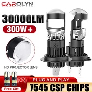 Carolyn H7 LED Lens Projector Mini Bulb Canbus H11 9005 HB3 9006 HB4 Fanless Headlight For Car/Motor