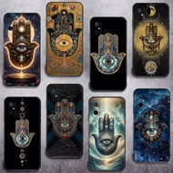 for Redmi 6 6A Pro 7 7A 8 8A 9 9A 9C 9T NFC TPU Black shell Soft Phone Case Protective Cover Hand of