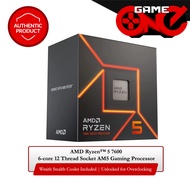 AMD Ryzen 5 7600 6-core 12 Thread Socket AM5 Gaming Processor