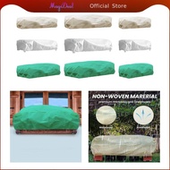 MagiDeal Rectangular Cover for Balcony Planters, Non-woven, Frost Protection, Winter Balcony Bag