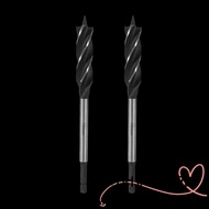 CHIHIRO11Z9D 1pcs /2pcs Wood Drill Bit, High Carbon Steel 1/4 Inch Quick Change Auger Drill Bit, Dur